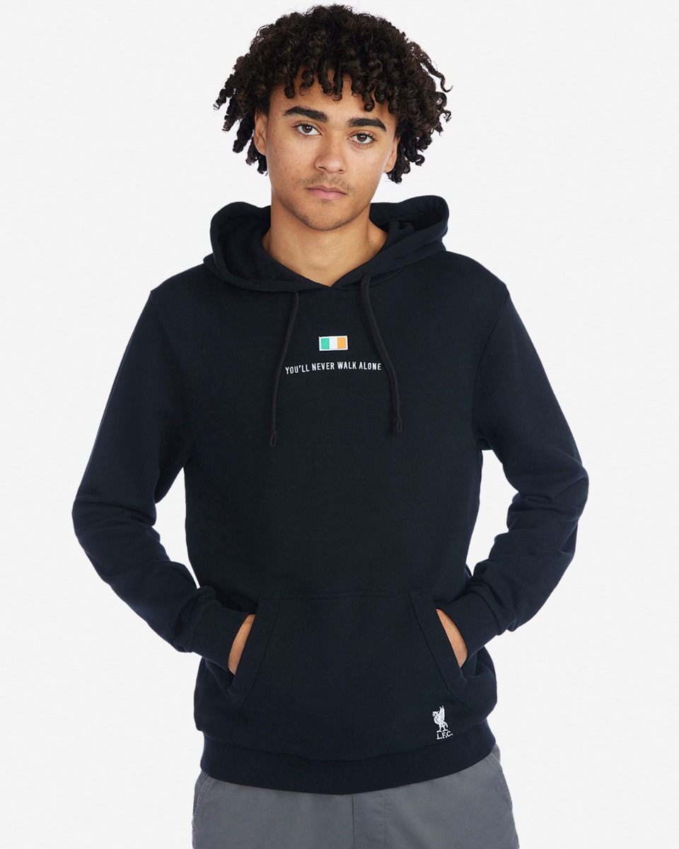 LFC Mens Ireland Hoody Black 2XL