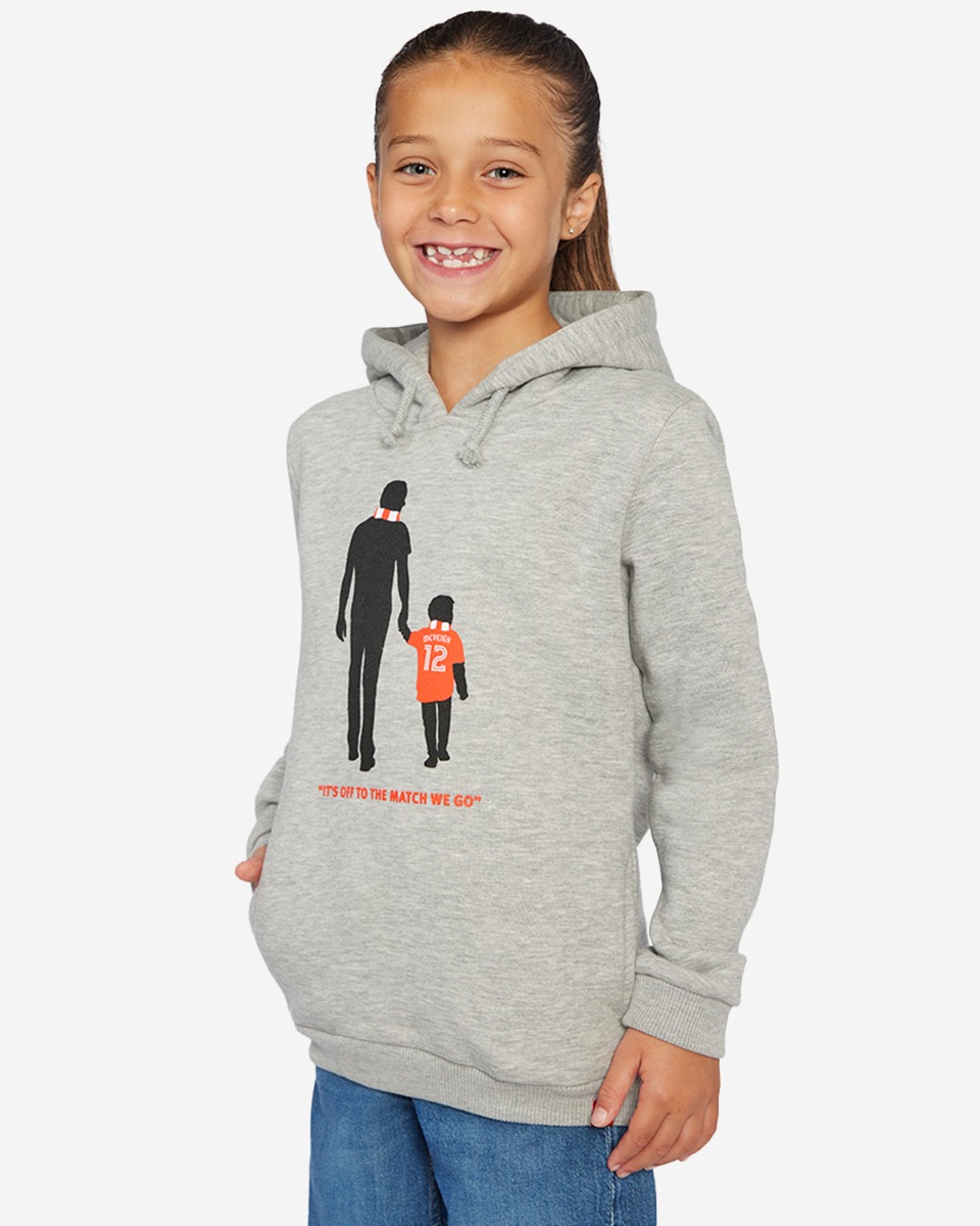 LFC Juniors Owen McVeigh Hoody Grey 7-8