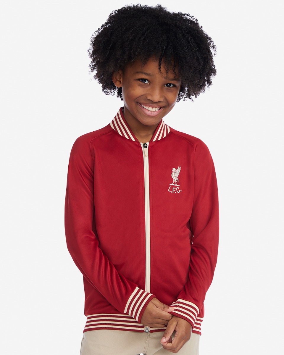 LFC Juniors Shankly Track Jacket Red 9-10