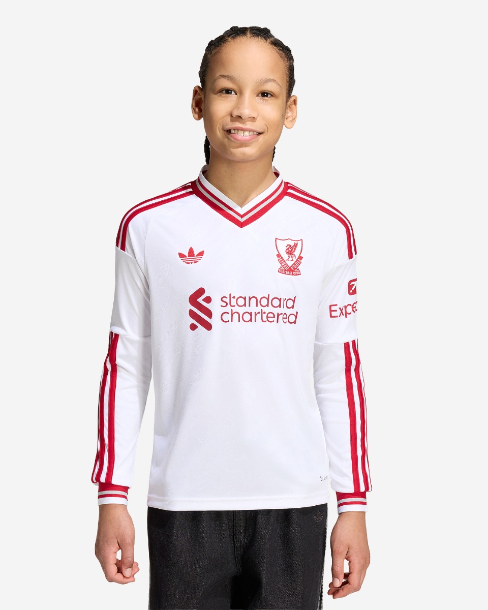 Lfc Boys A Jersey Jn63, Football by adidas in Size 7 - 8 Years, Sports Direct - Image 4