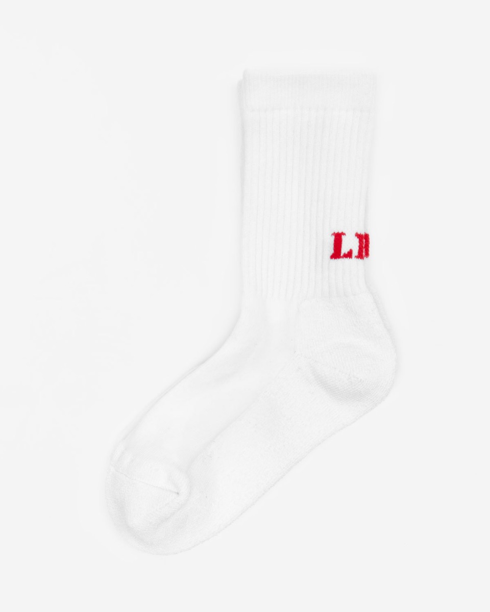 LFC Juniors Grip Socks White 4-6.5