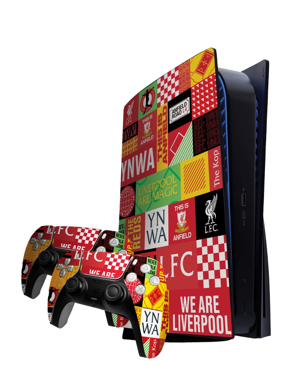 LFC PS5 Console Skin Bundle O