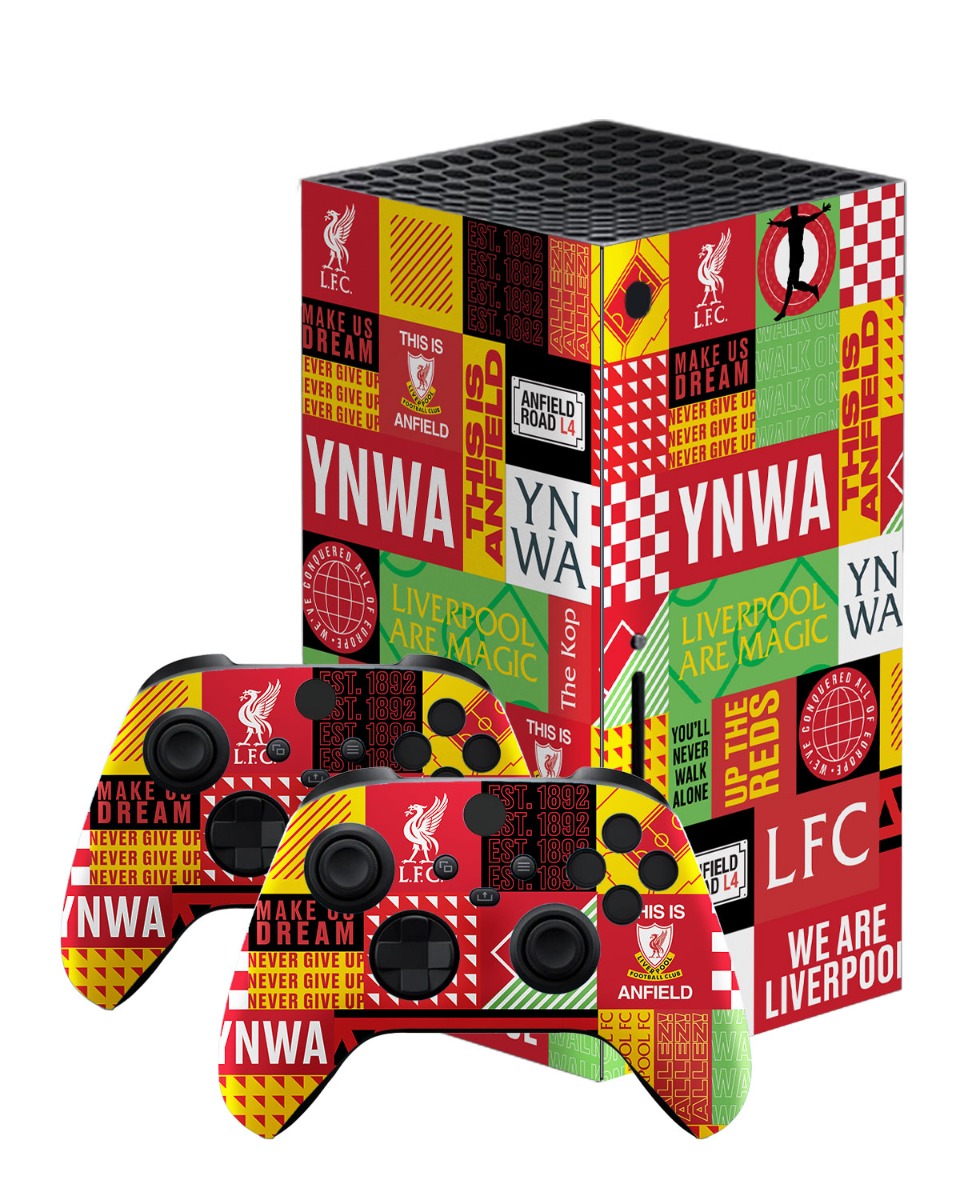 LFC Xbox Series X Console Skin Bundle O