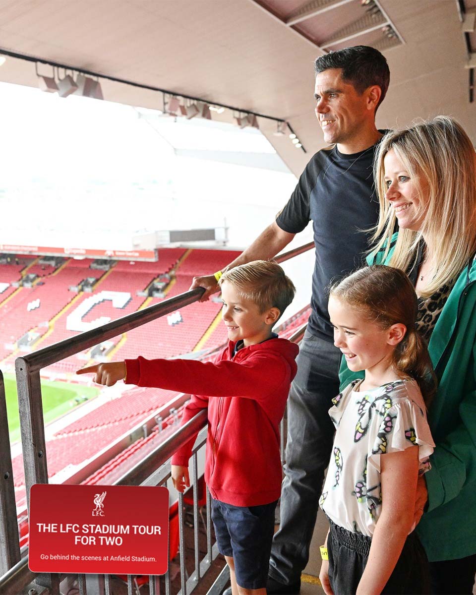 LFC Anfield Stadium Tour & Museum For Two O