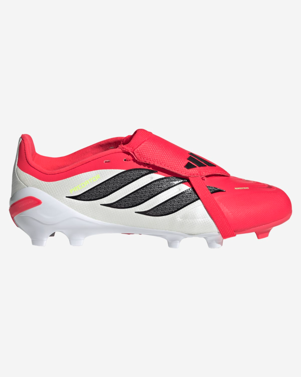 Adidas Predator - Boys - Firm Ground Football Boots - Size 2 - Red - Image 2