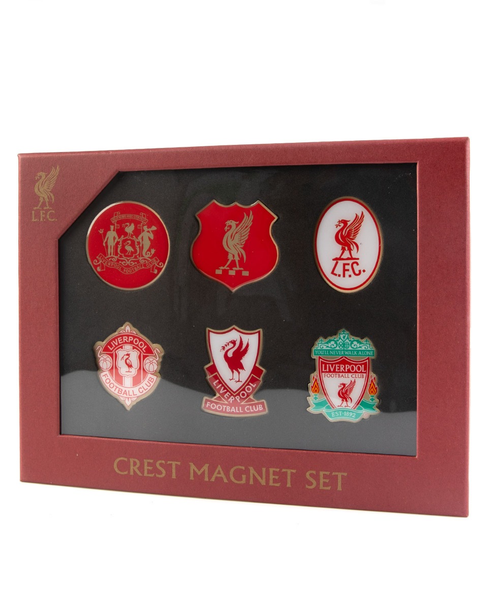 LFC 6pk Crest Magnet Set OS