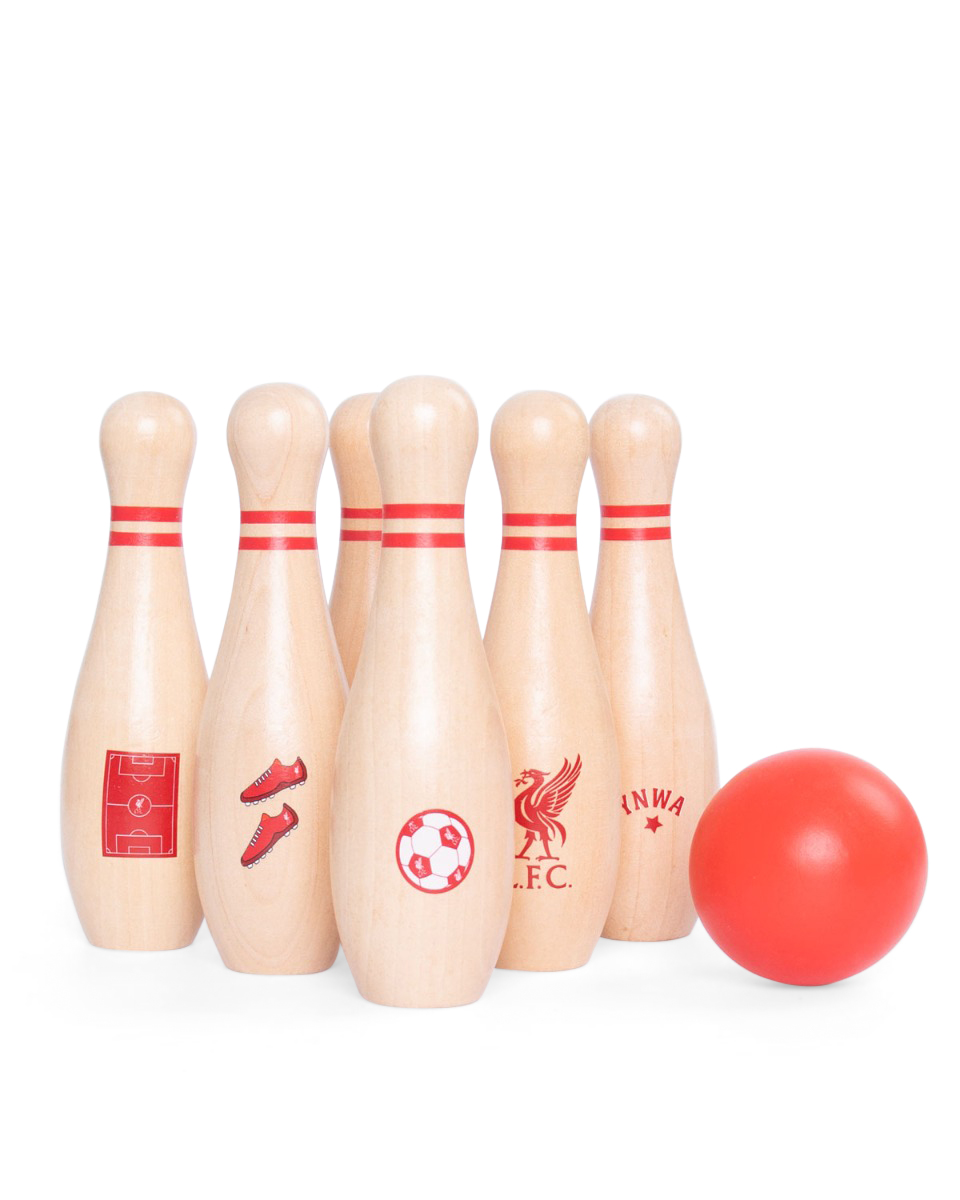LFC Wooden Skittles & Bowling Bowl OS