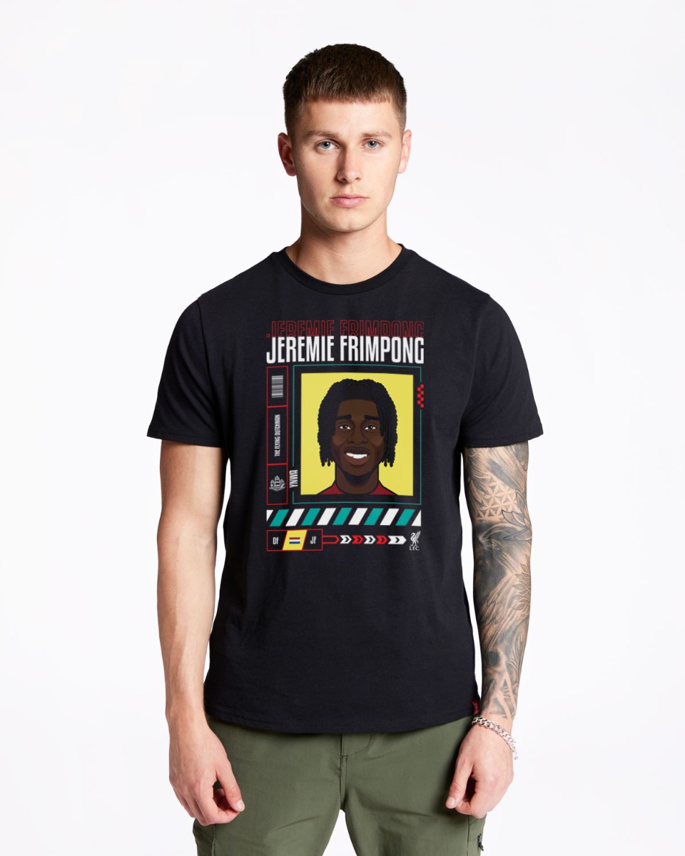 LFC Adults Frimpong Graphic Tee Black XXXXL
