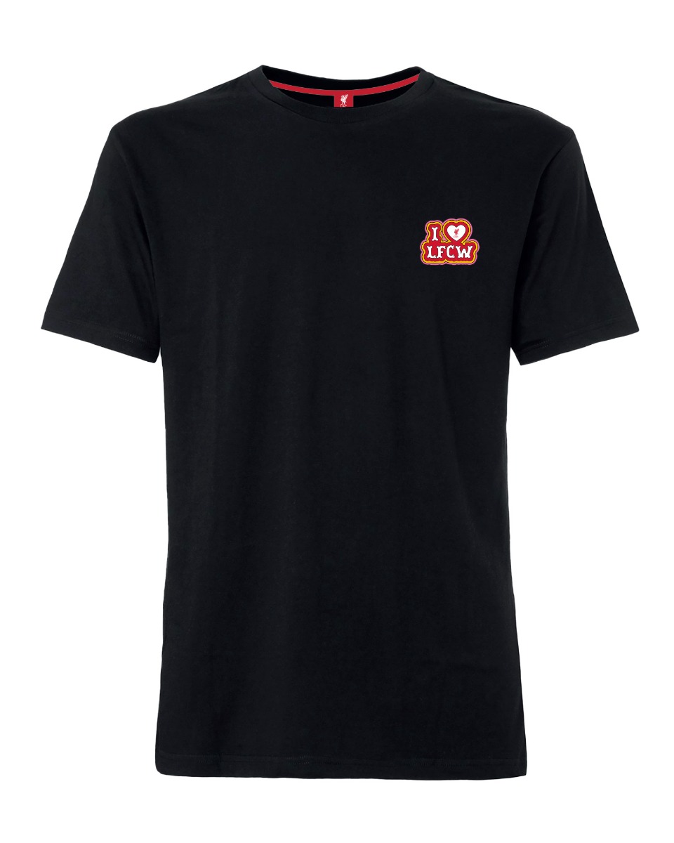 LFCW Adults Heart Tee Black XXL