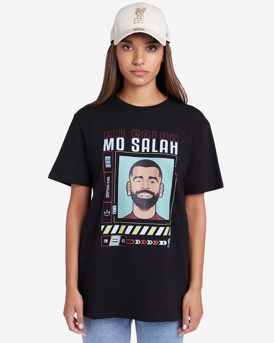 LFC Adults Salah Tee Black XXXL