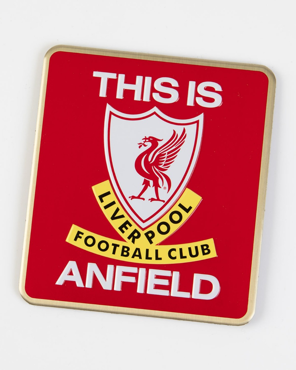 LFC This Is Anfield Metal Magnet OS