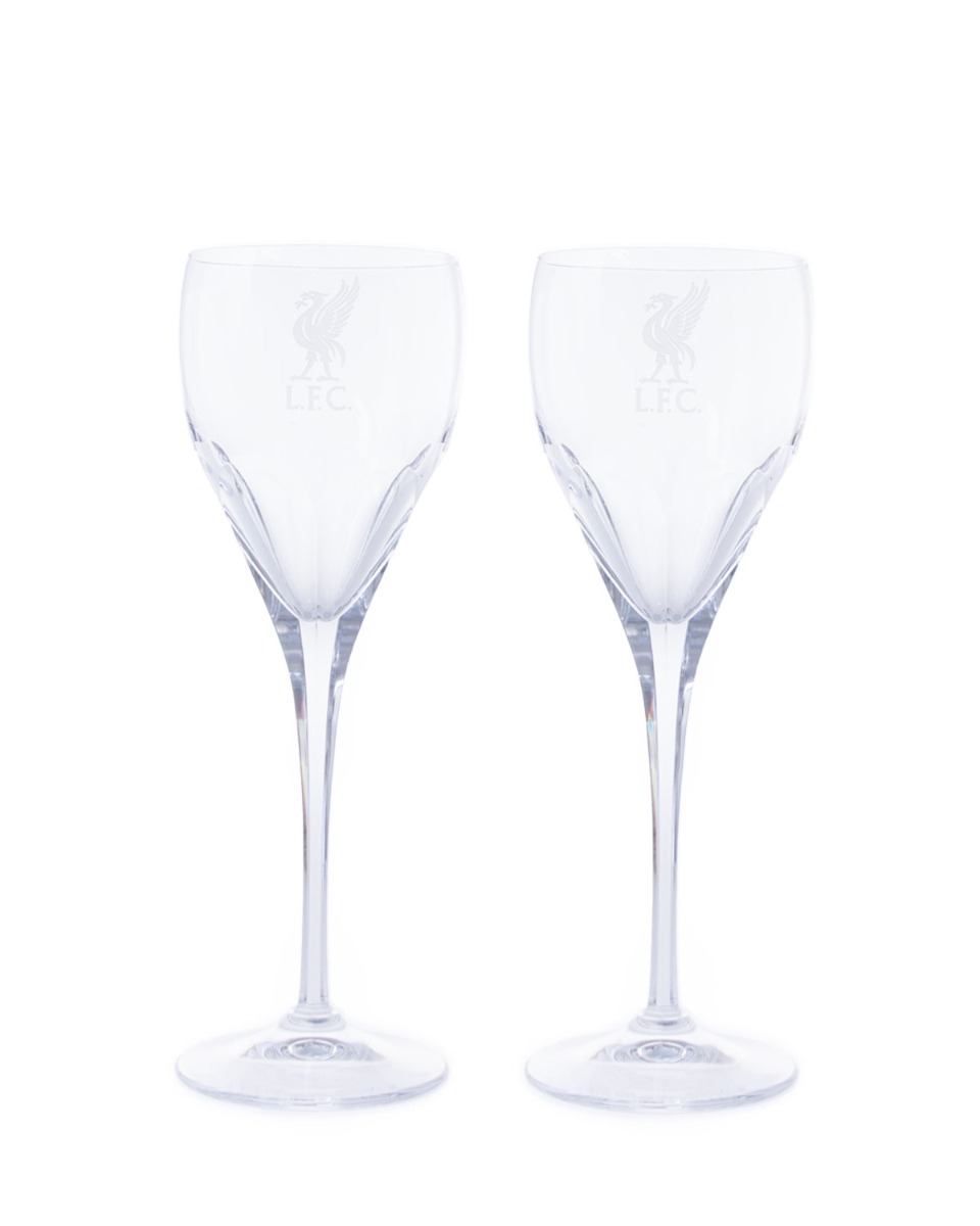 LFC Crystal Wine Glass Pair O