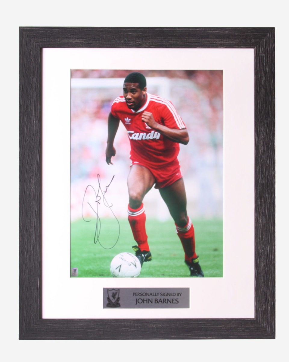 LFC Signed Barnes 20 x 16 Image O