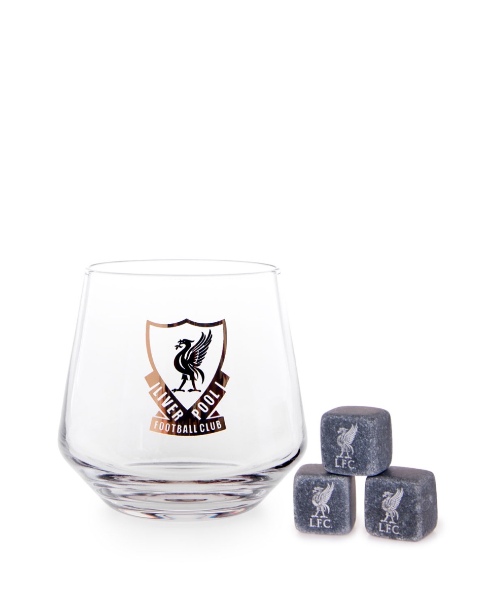 LFC Whiskey Glass With Stones OS