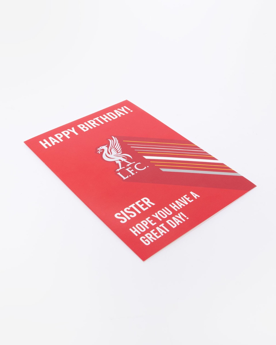 LFC Happy Birthday Sister Card OS