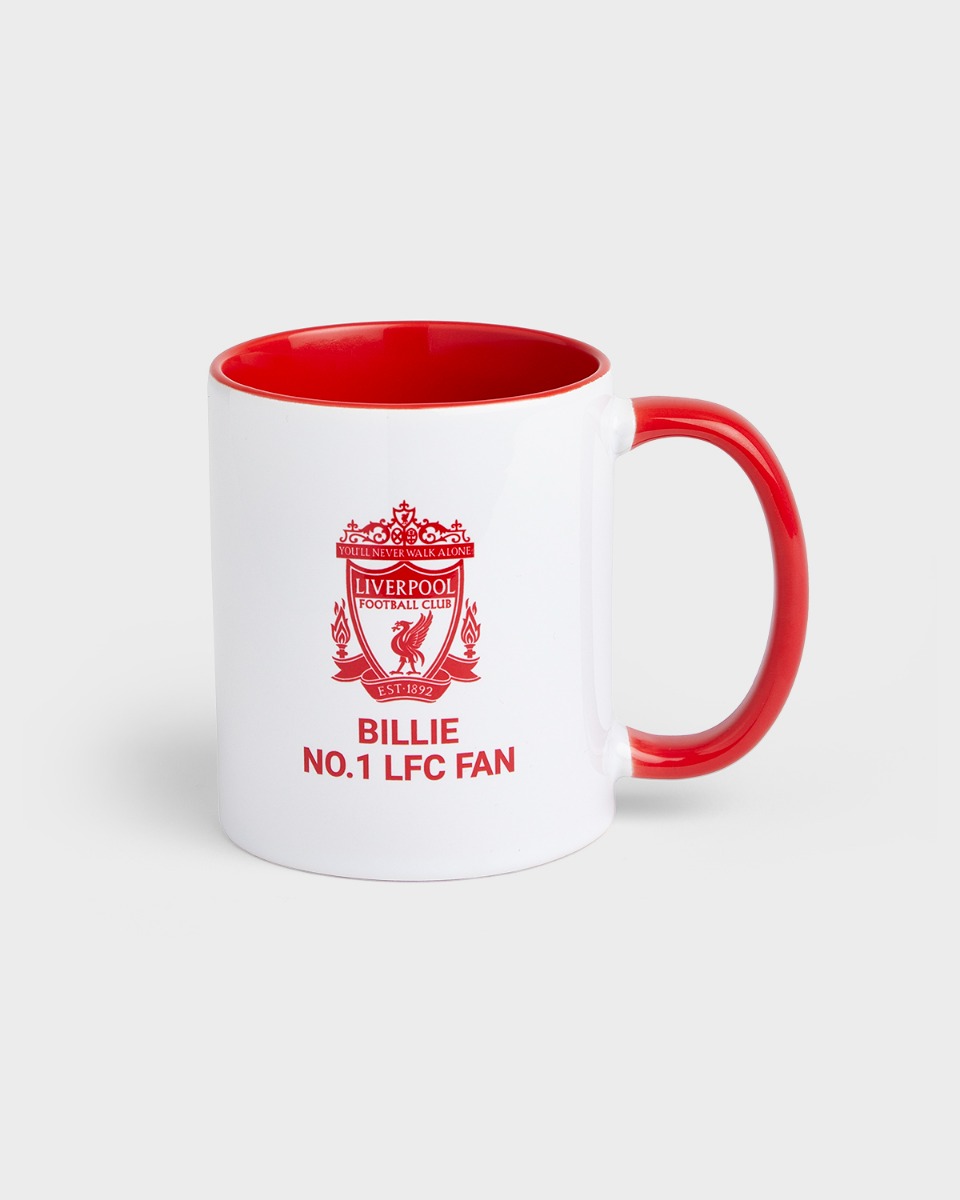 LFC Personalised Crest Mug OS