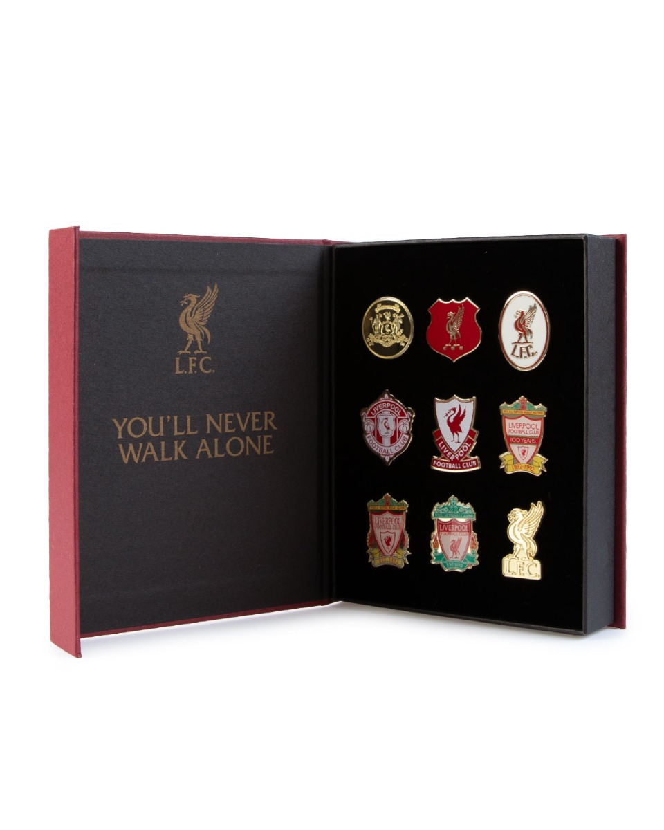 LFC 9pk Crest Badge Set OS